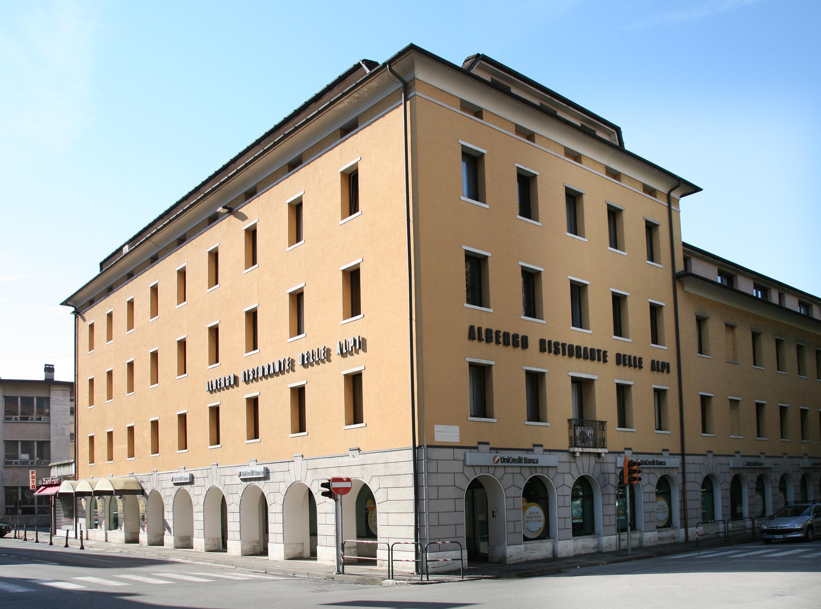 Albergo Delle Alpi Belluno Buitenkant foto